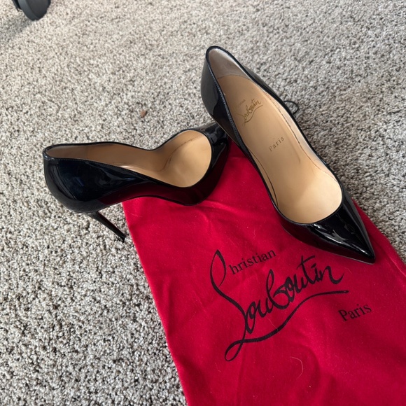 Christian Louboutin Pigalle Follies Pointed Toe Pump - Picture 2 of 5